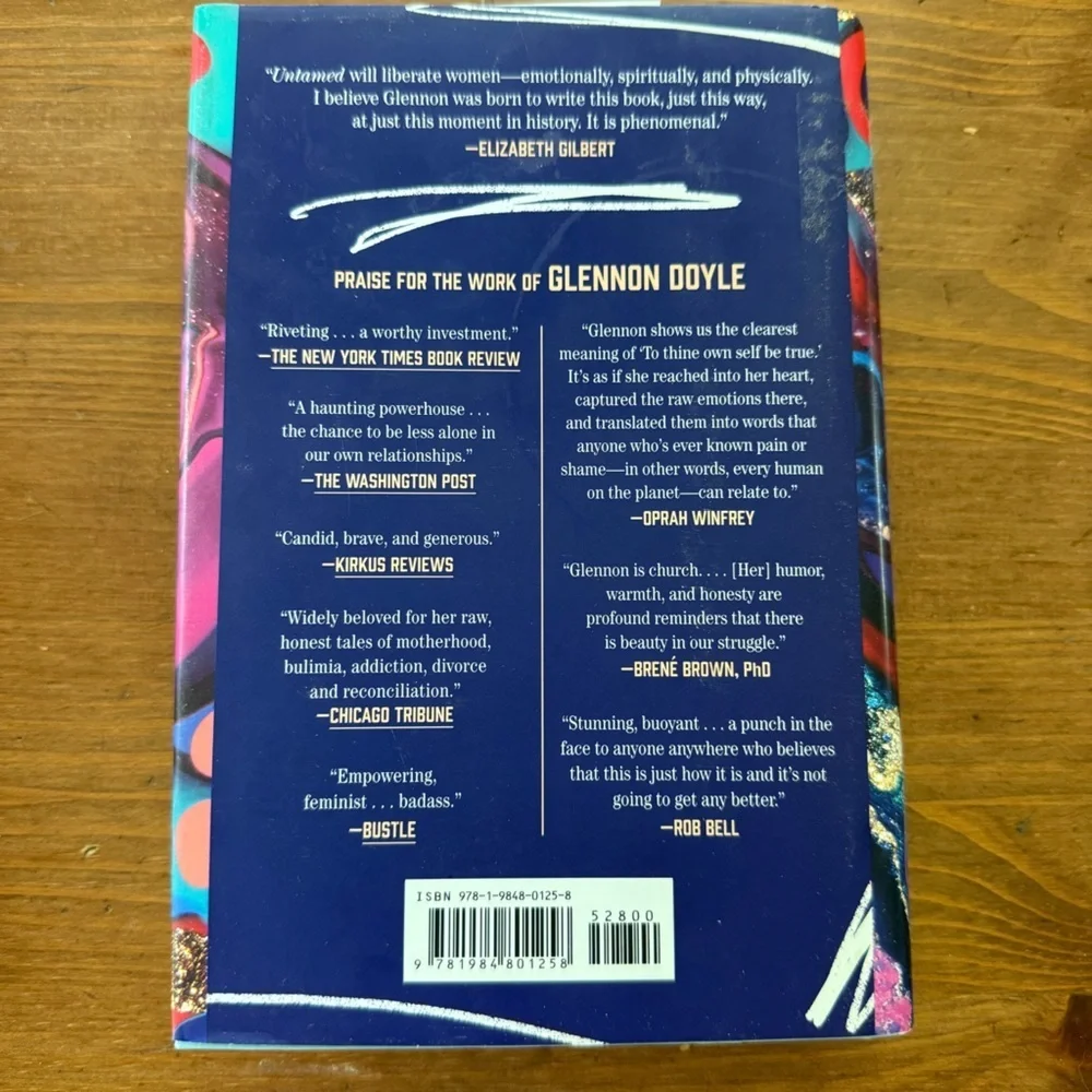 UNTAMED by Glennon Doyle USED good condition Reese’s Book Club - Picture 2 of 2